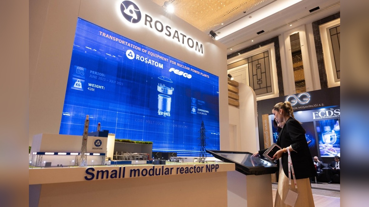 Rosatom, İstanbul'da nükleer sanayi fuarında küresel enerji çözümleri sundu