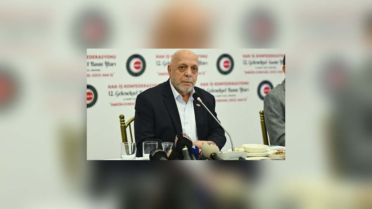 HAK-İŞ Genel Başkanı Arslan: 'Taleplerimiz kabul edilmezse, iş burada başlıyor'