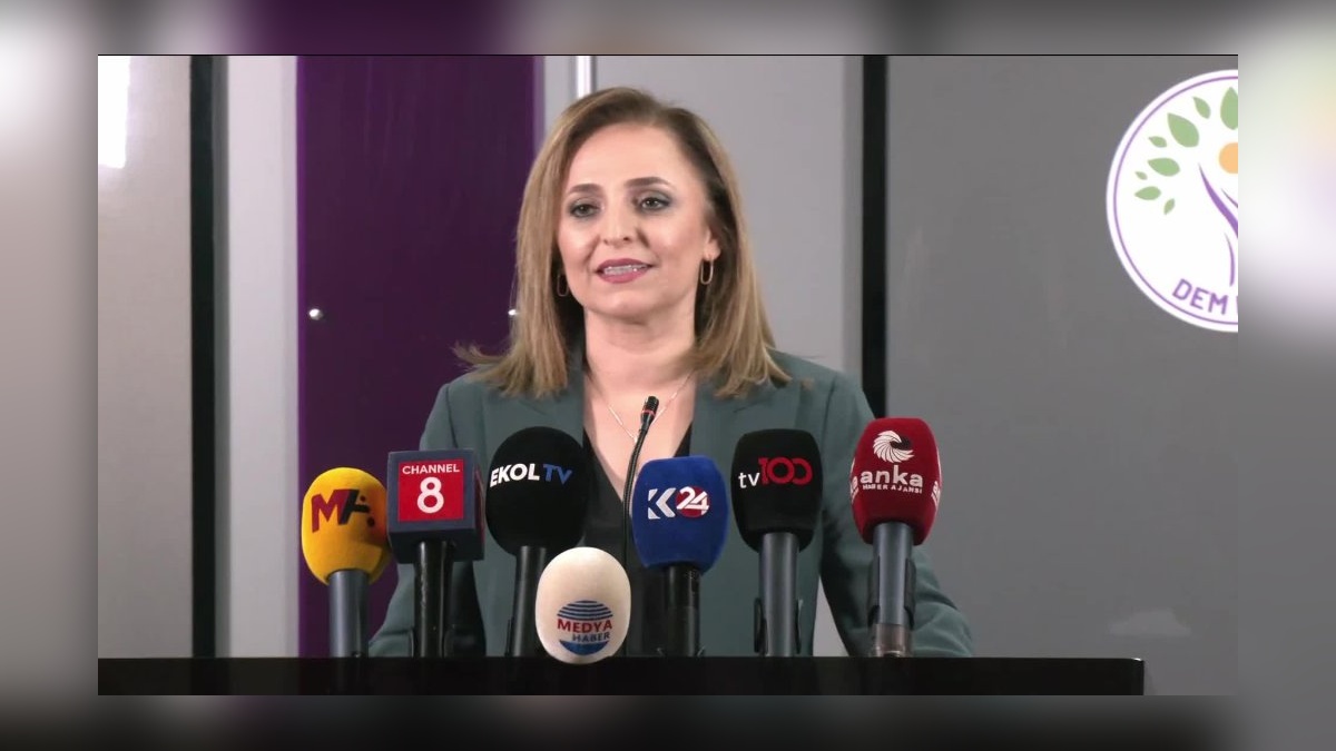 DEM Parti Sözcüsü Doğan: Öcalan'dan görüntülü mesaj bekliyoruz