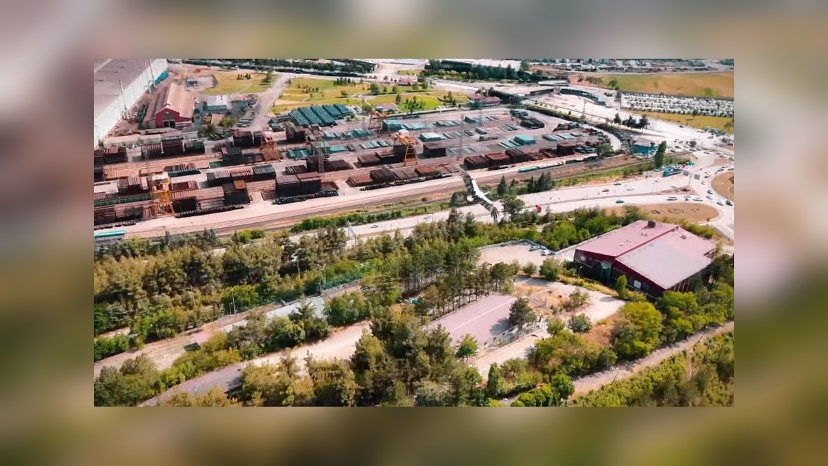 Karabük'te dronla leylek uçuşu görüntülendi