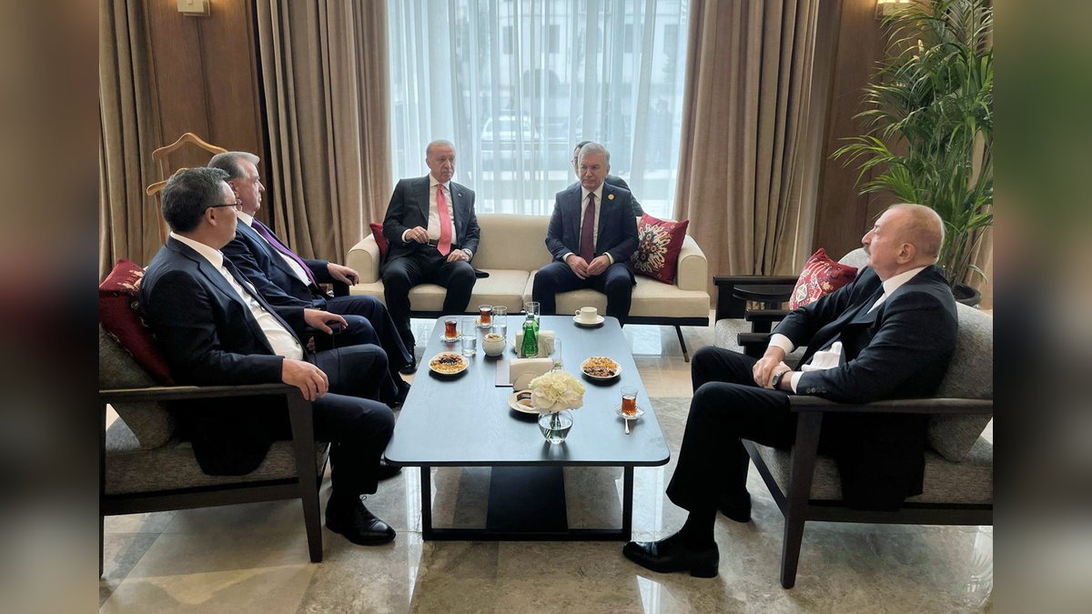 Erdoğan, Orta Asya liderleriyle görüştü