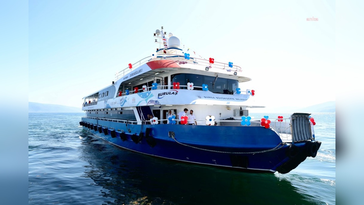 Bursa körfez seferleri başladı: Mudanya'dan Tirilye'ye ilk yolculuk