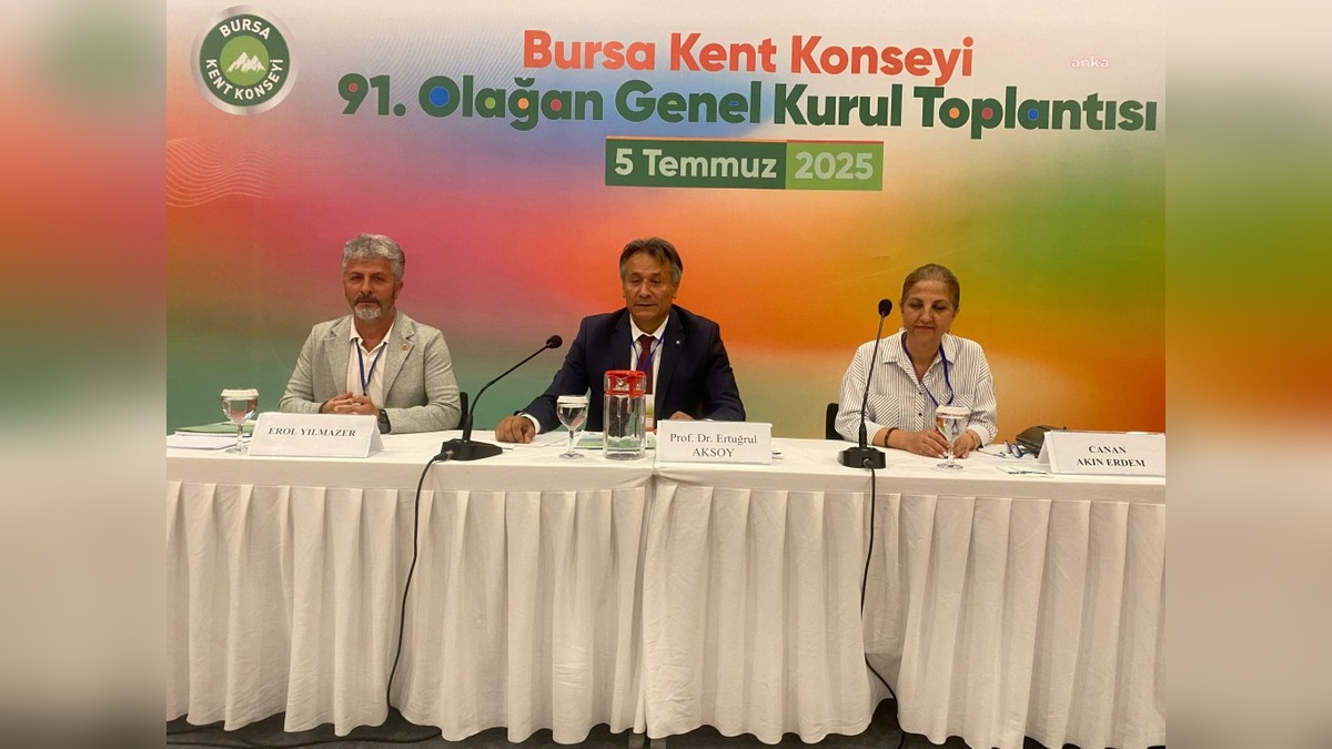 Bursa Kent Konseyi: 2050 vizyonu ve katılımcı planlama