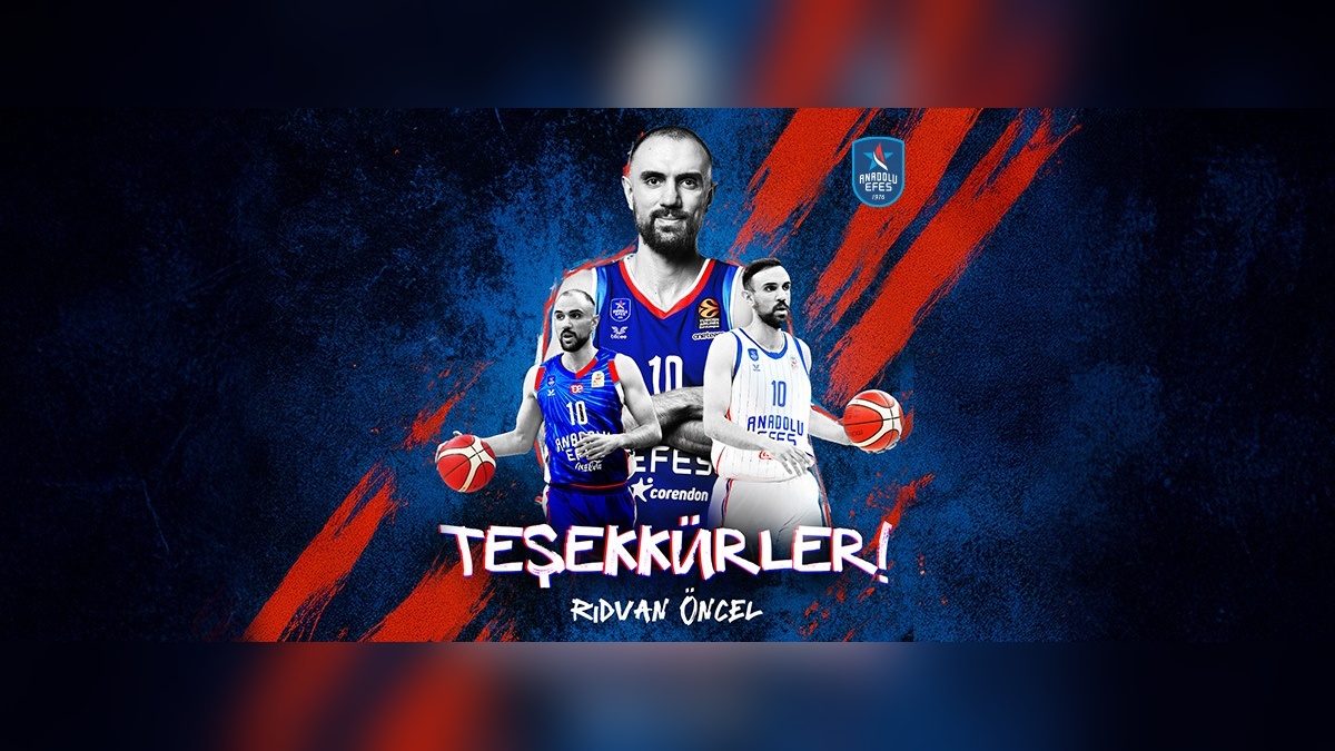 Anadolu Efes, Rıdvan Öncel ile yollarını ayırdı