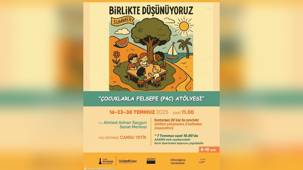 İzmir'de çocuklar için felsefe atölyesi