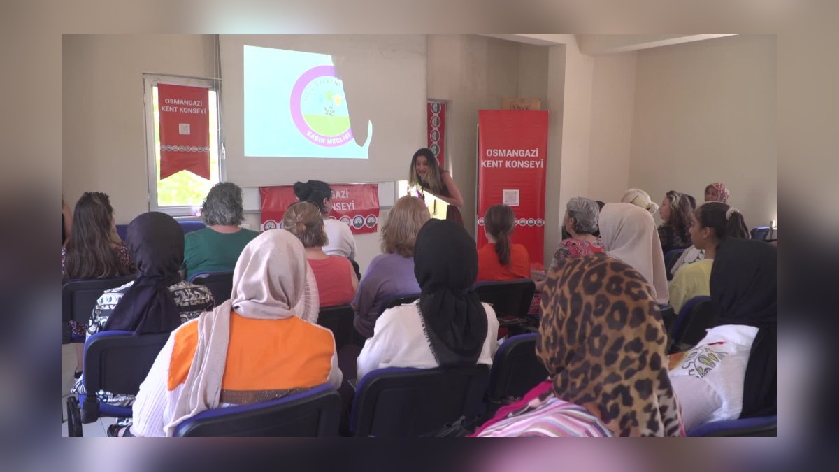 Osmangazi'de kadınlara yönelik sağlık ve bilinçlendirme programı