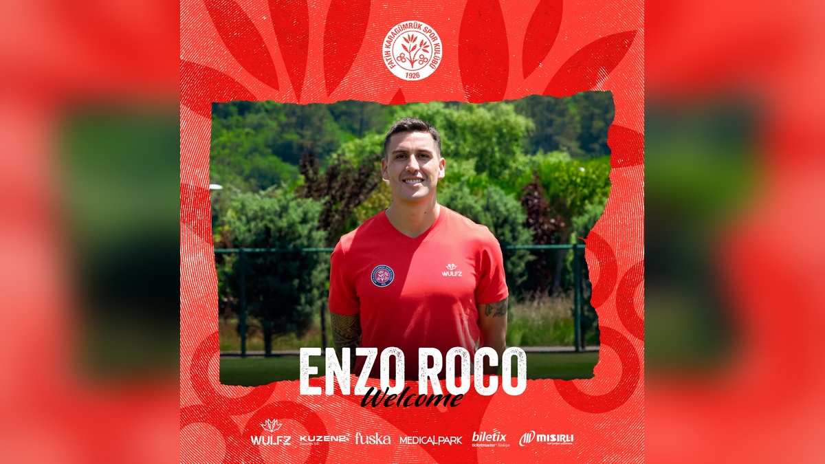Fatih Karagümrük, Enzo Roco ile yeniden anlaştı