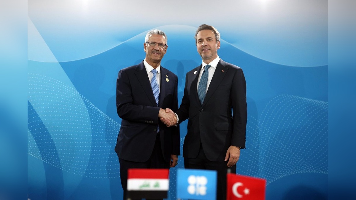 Bayraktar, Viyana'da Irak Petrol Bakanı Alsawad ile görüştü