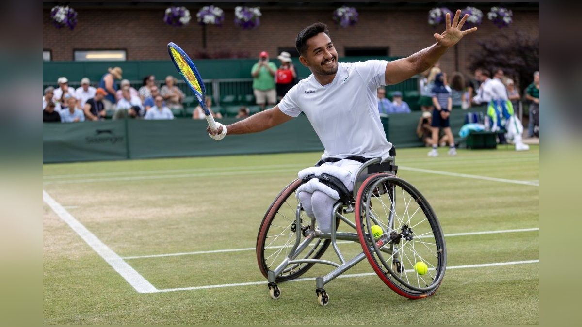 Ahmet Kaplan Wimbledon'da yarı finale yükseldi