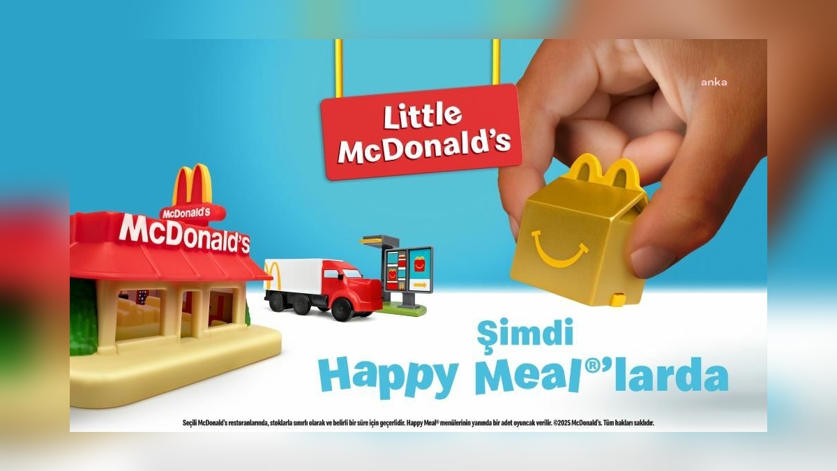 McDonald's Türkiye, Happy Meal'e özel oyuncak serisi ekliyor