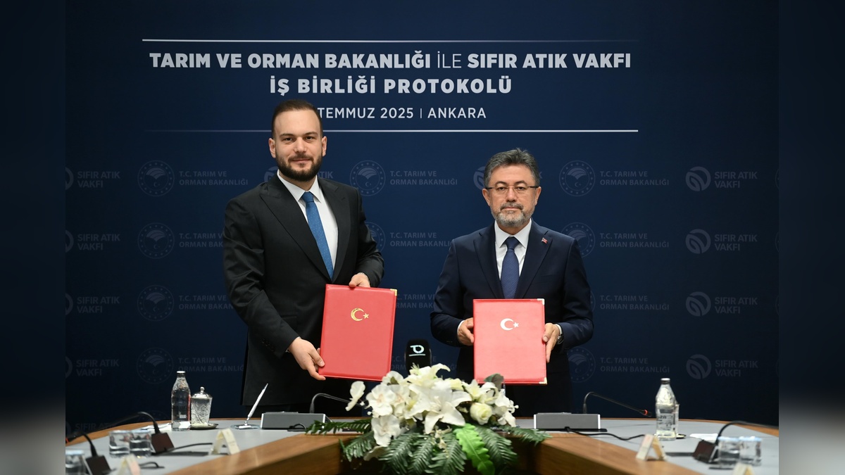 Tarım ve Orman Bakanlığı ile Sıfır Atık Vakfı iş birliği protokolü imzaladı