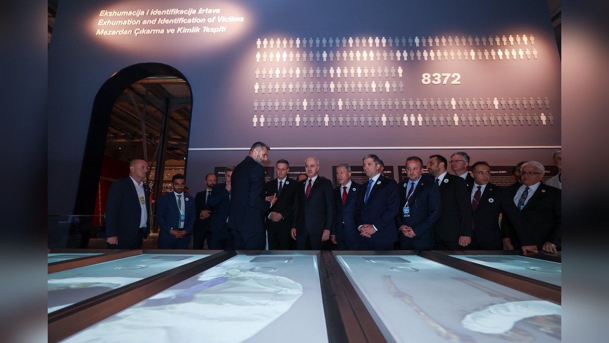TBMM Başkanı Kurtulmuş, Srebrenitsa Soykırım Kurbanlarını Anma Müzesi'ni açtı