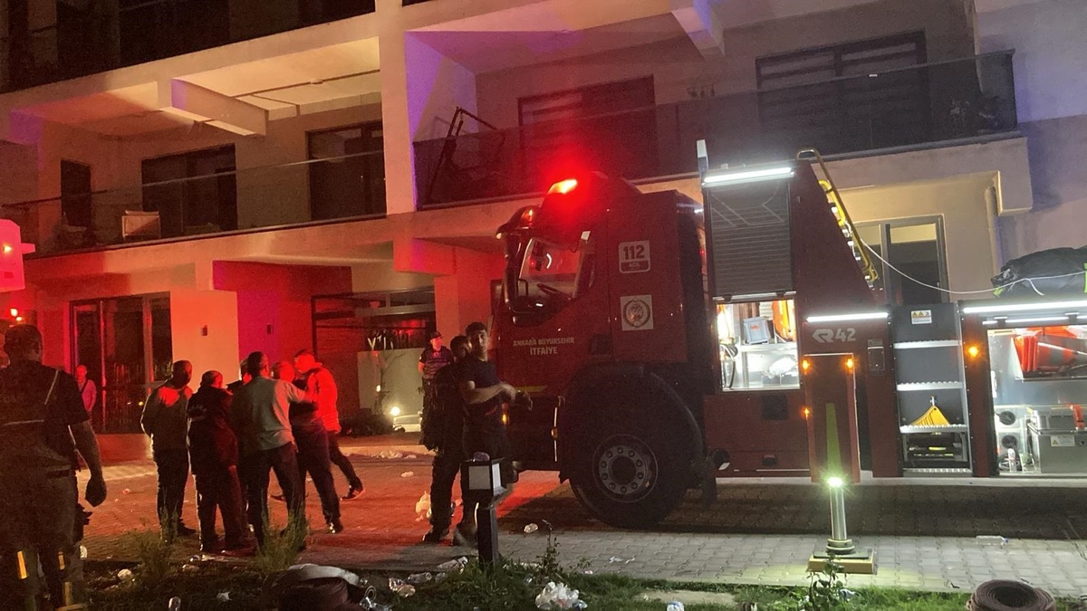 Ankara'da korkunç yangın: 3 ölü, 20 yaralı