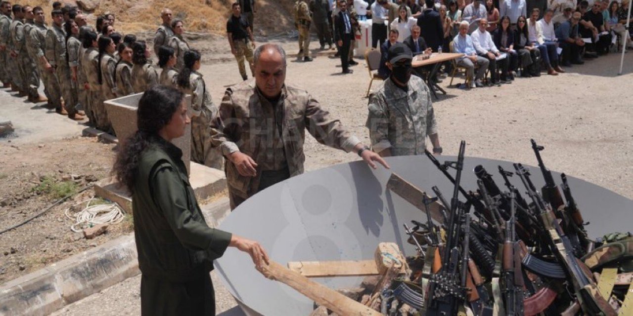 PKK'nın silah bırakan grubunun sözcüsü Çarçela, Türk Milleti'ni tehdit etmiş