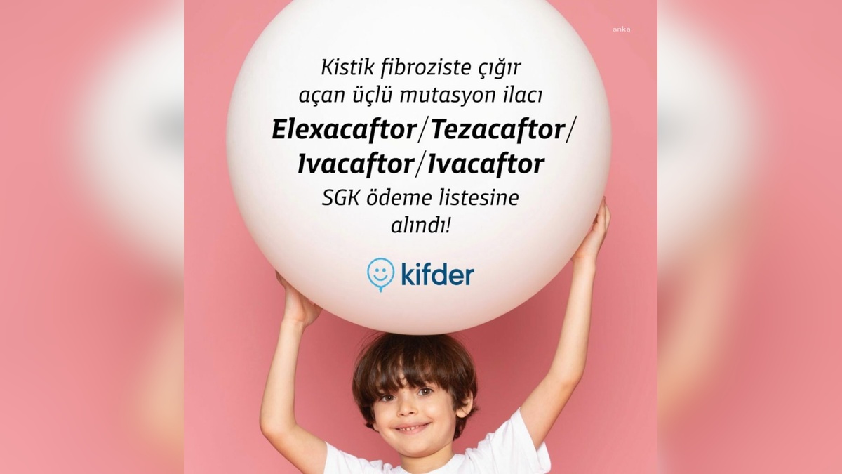 SGK, kistik fibrozis ilacını geri ödeme kapsamına aldı