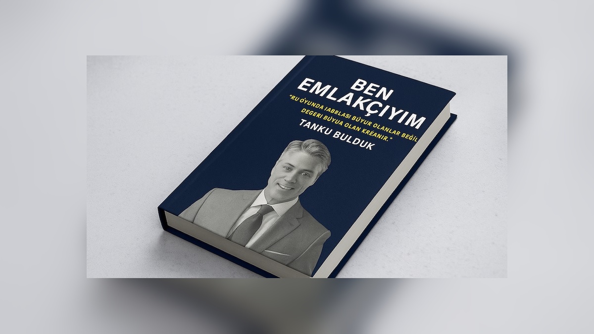 Tanku Bulduk'un 'Ben Emlakçıyım' kitabı: Sektörde güven inşa etmeyi hedefliyor