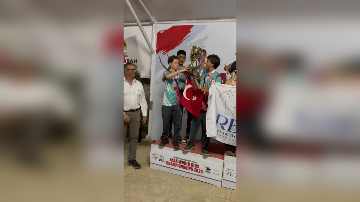 Türkiye, Dünya Çocuklar Atlı Okçuluk Şampiyonası'nda ikinci oldu