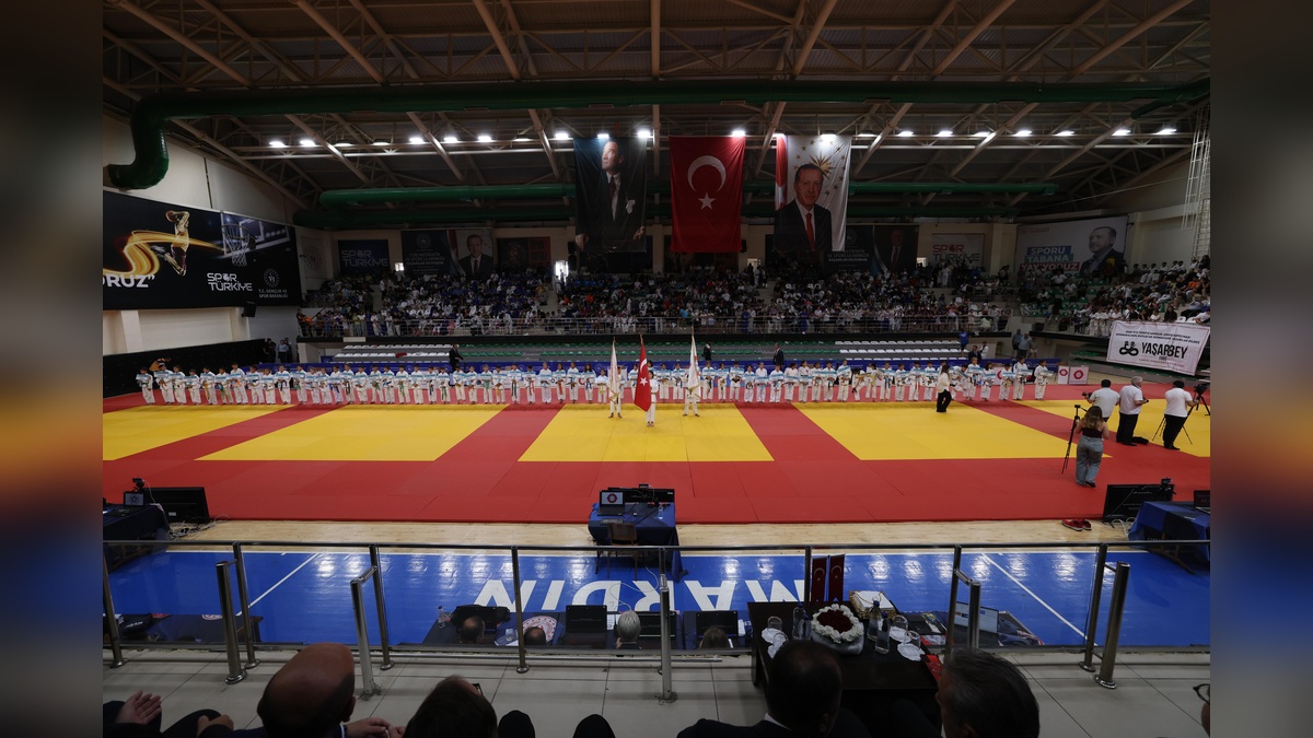 Mardin'de Minikler Judo Şampiyonası başladı