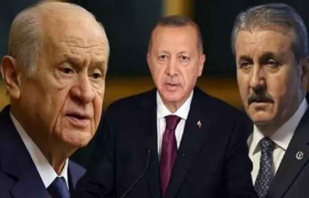 Erdoğan, Bahçeli ve Destici bir araya geldi