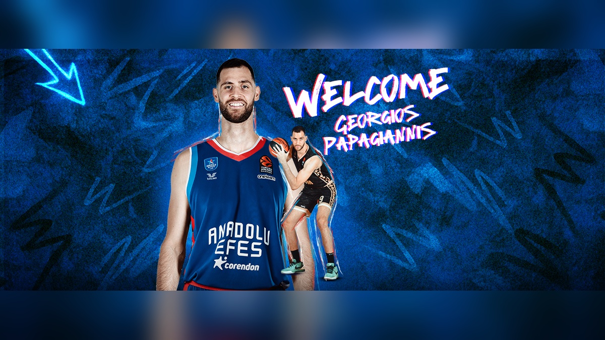 Anadolu Efes, Georgios Papagiannis ile anlaştı