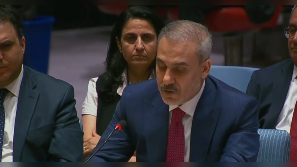 Fidan BM Güvenlik Konseyi'nde: 'İsrail savaş makinesini durdurun'