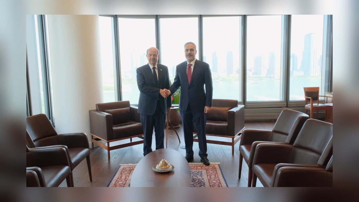 Hakan Fidan, New York'ta Ersin Tatar tarafından kabul edildi
