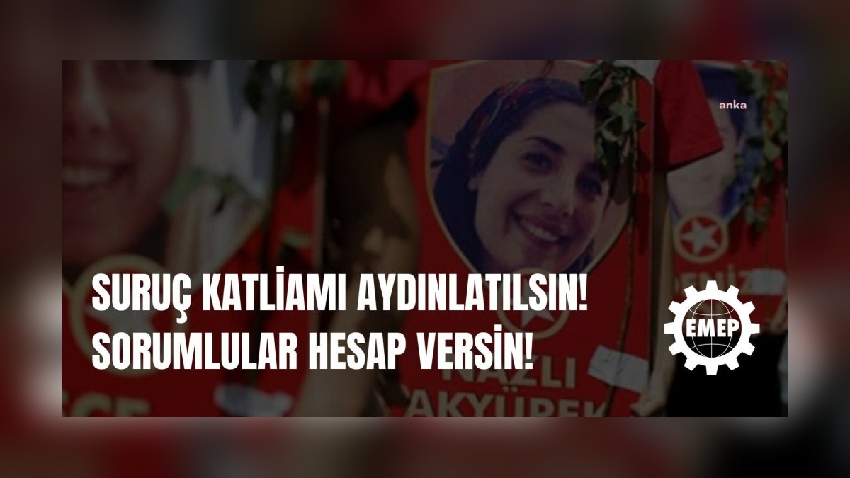 Aslan: Suruç Katliamı araştırılsaydı, Ankara Gar Katliamı yaşanmazdı