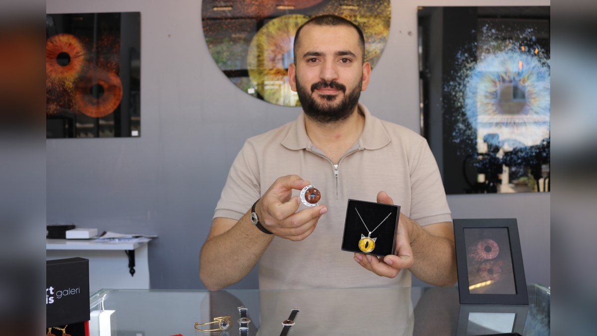 Kapadokya'da iris fotoğrafçılığı: Kişiye özel takı ve tablolar