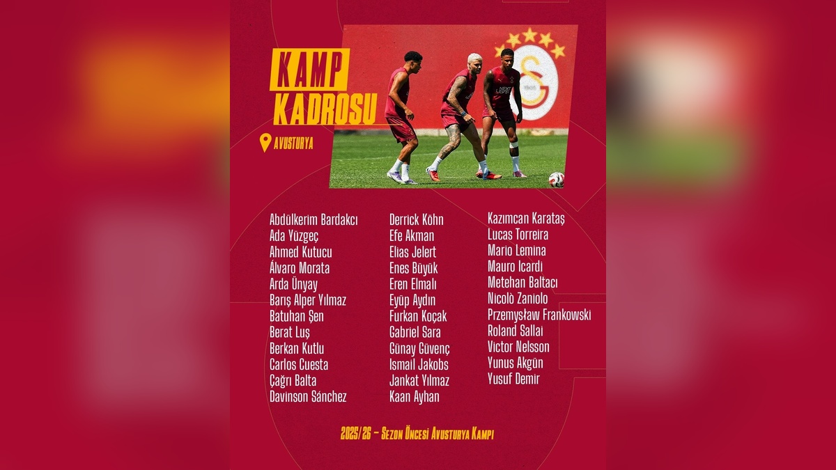 Galatasaray, Avusturya'da iki hazırlık maçı oynayacak