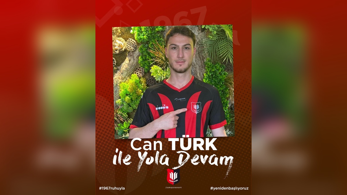 Uşak Spor, Can Türk ile sözleşme yeniledi