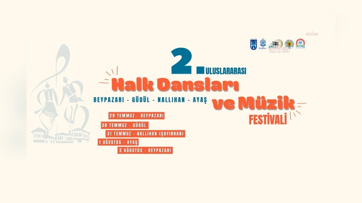 Ankara'da Uluslararası Halk Dansları ve Müzik Festivali