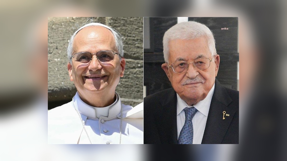 Papa Leo, Mahmud Abbas ile görüştü: Gazze ve Batı Şeria'daki şiddete dikkat çekti