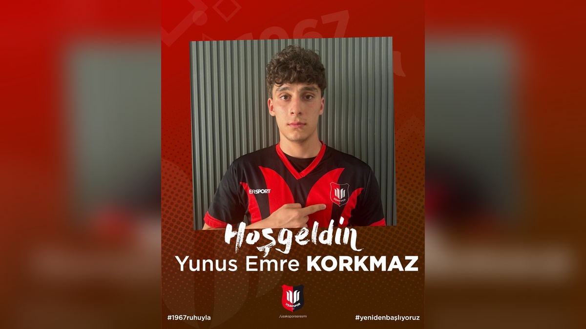 Uşakspor, Yunus Emre Korkmaz'ı kadrosuna kattı