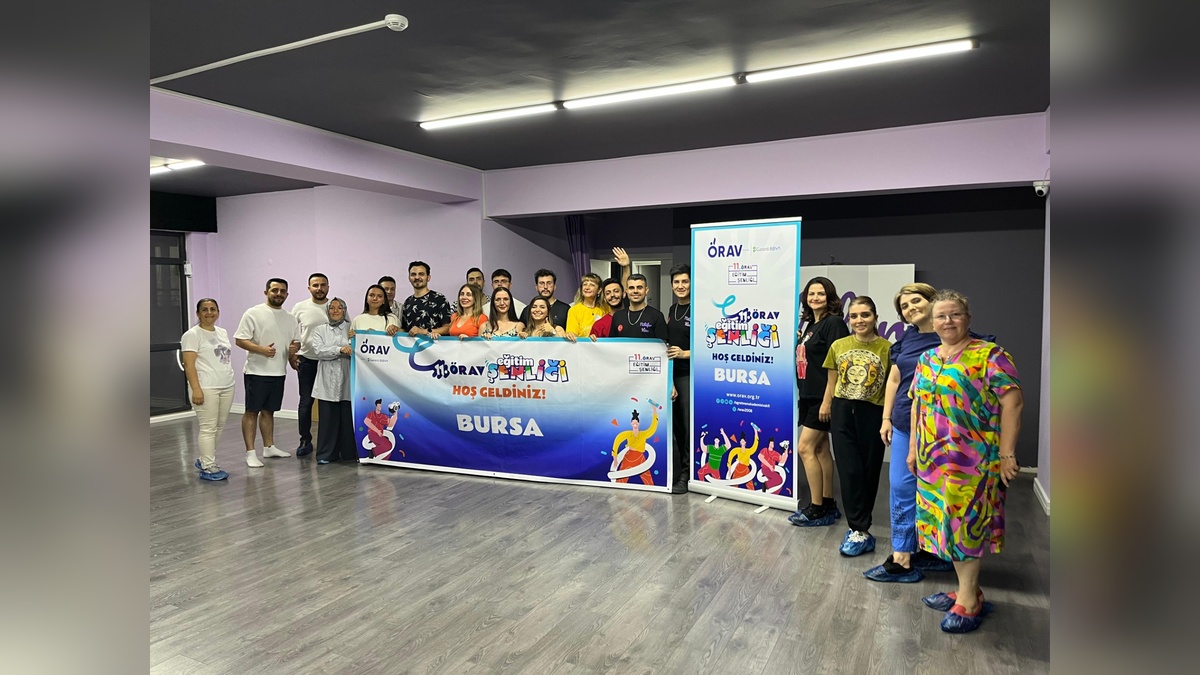 ÖRAV Eğitim Şenliği: 7 ilde 1069 öğretmene ulaştı