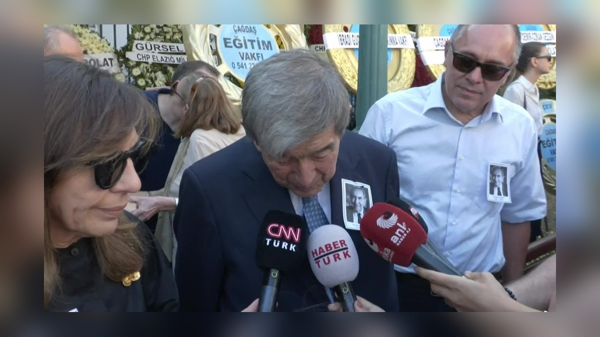 Altan Öymen, Zincirlikuyu Mezarlığı'nda toprağa verildi