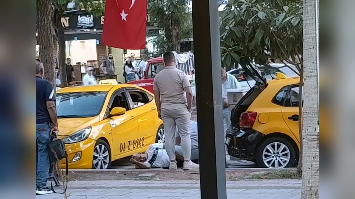 Adana'da taksi şoförleri tartışma sonrası vuruldu