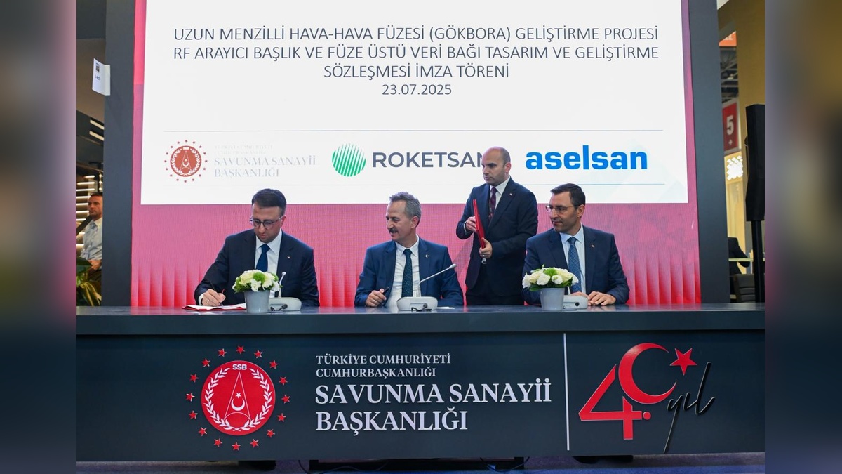 ASELSAN ve ROKETSAN, GÖKBORA füzesi için milli AESA arayıcı başlık geliştirecek