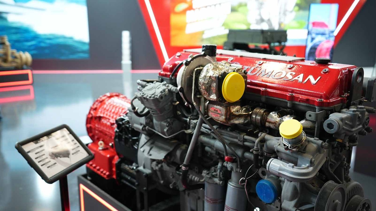 TÜMOSAN, IDEF'25'te TMSN460 MARİN motorunu tanıttı