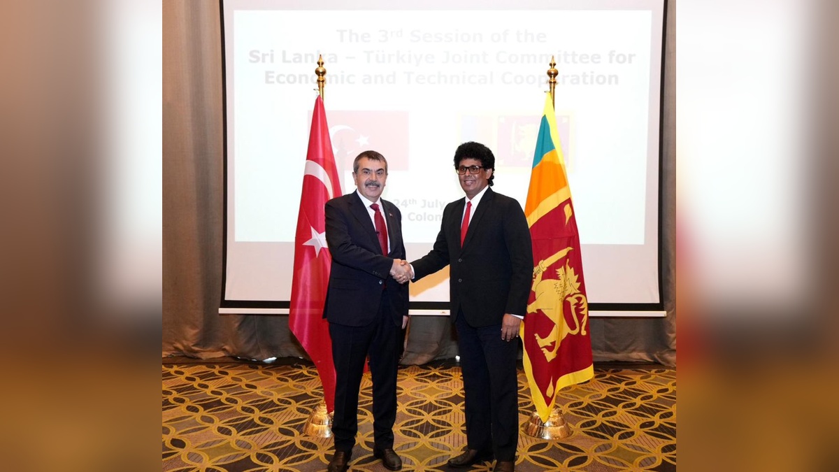 Yusuf Tekin: Türkiye-Sri Lanka iş birliği güçlenecek