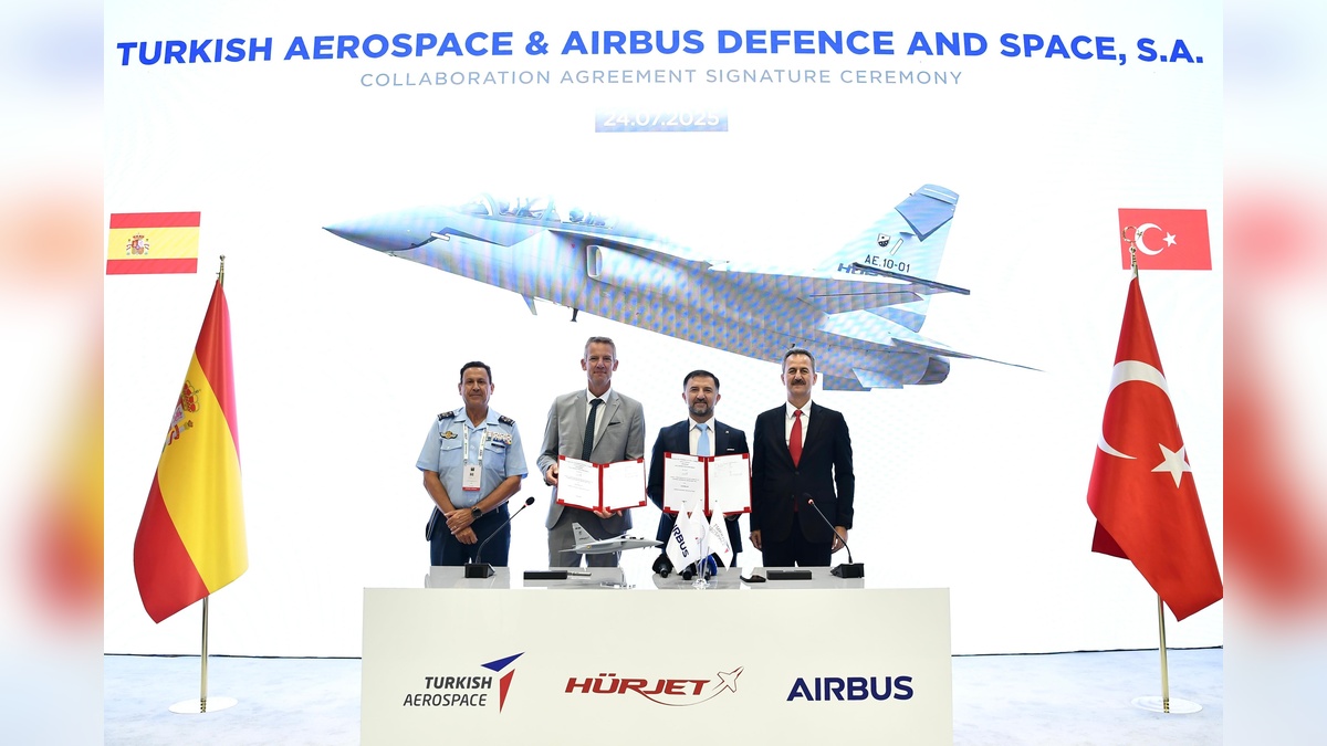 TUSAŞ ve Airbus İspanya, HÜRJET Projesi için iş birliği anlaşması imzaladı
