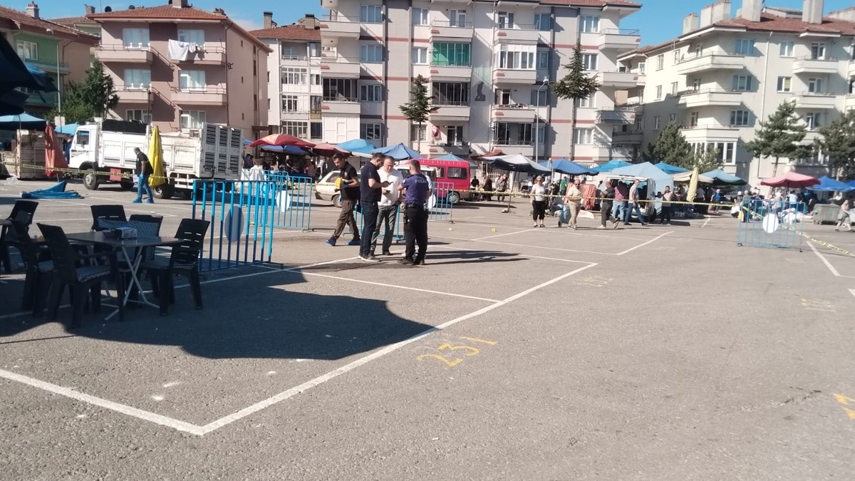 Çorum'da pazar yerinde silahlı kavga: 1 ölü, 7 yaralı