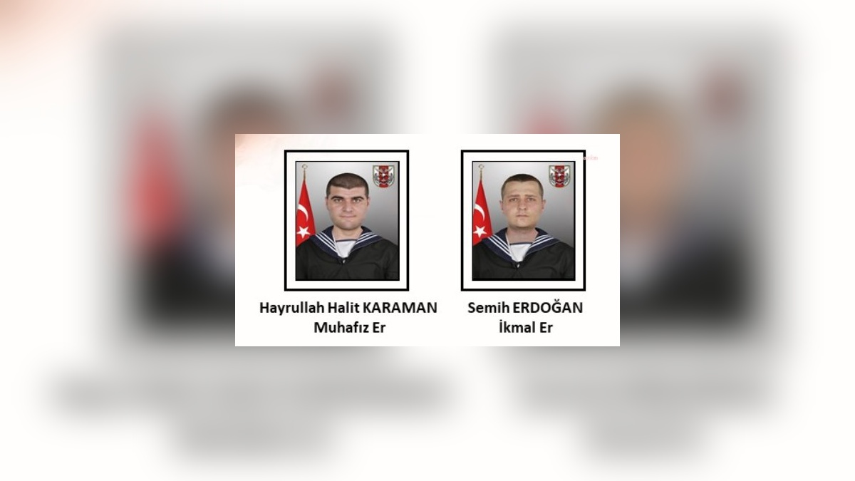 Bakan Güler'den şehit erler için taziye mesajı