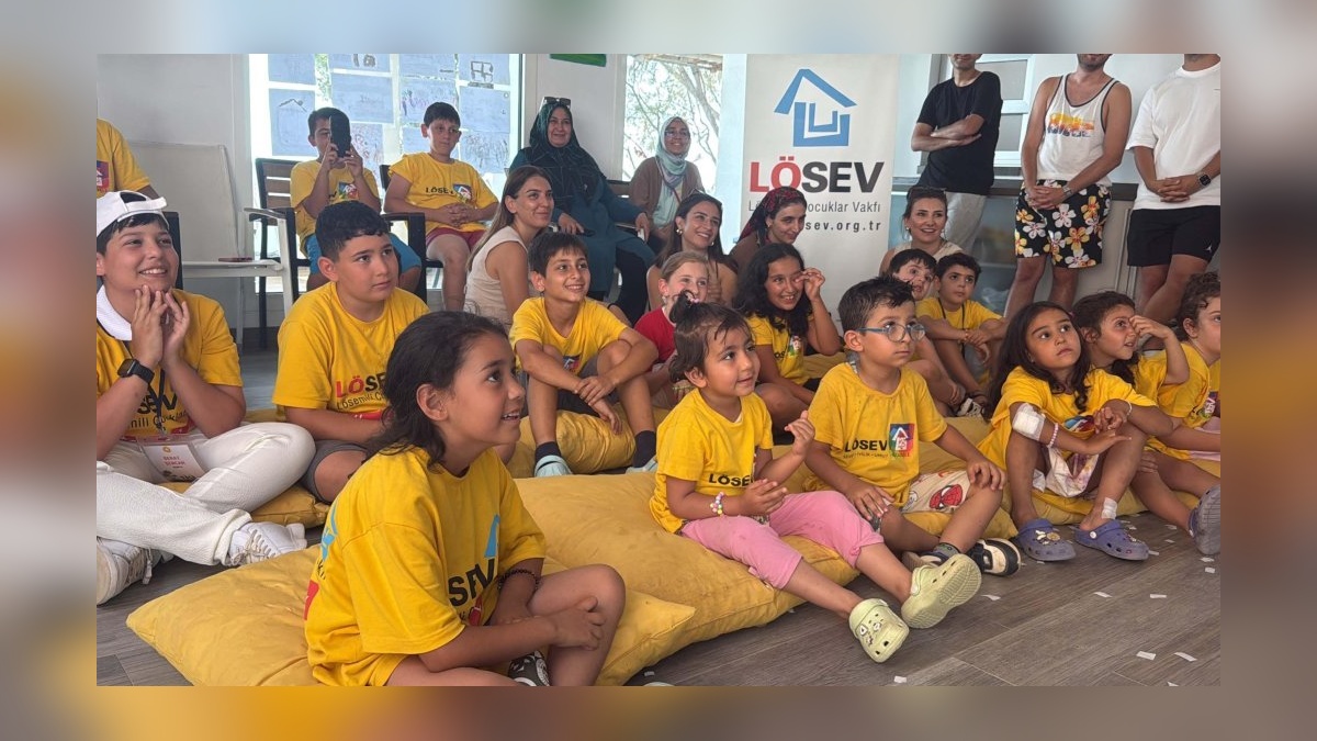 Bodrum'da lösemili çocuklar LÖSEV tatil köyünde buluştu