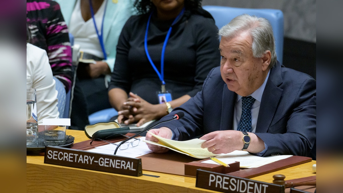 Guterres: Filistinliler için devlet kurma bir hak