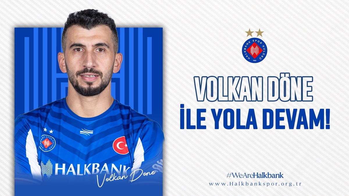 Halkbank, Volkan Döne ile yeniden anlaştı