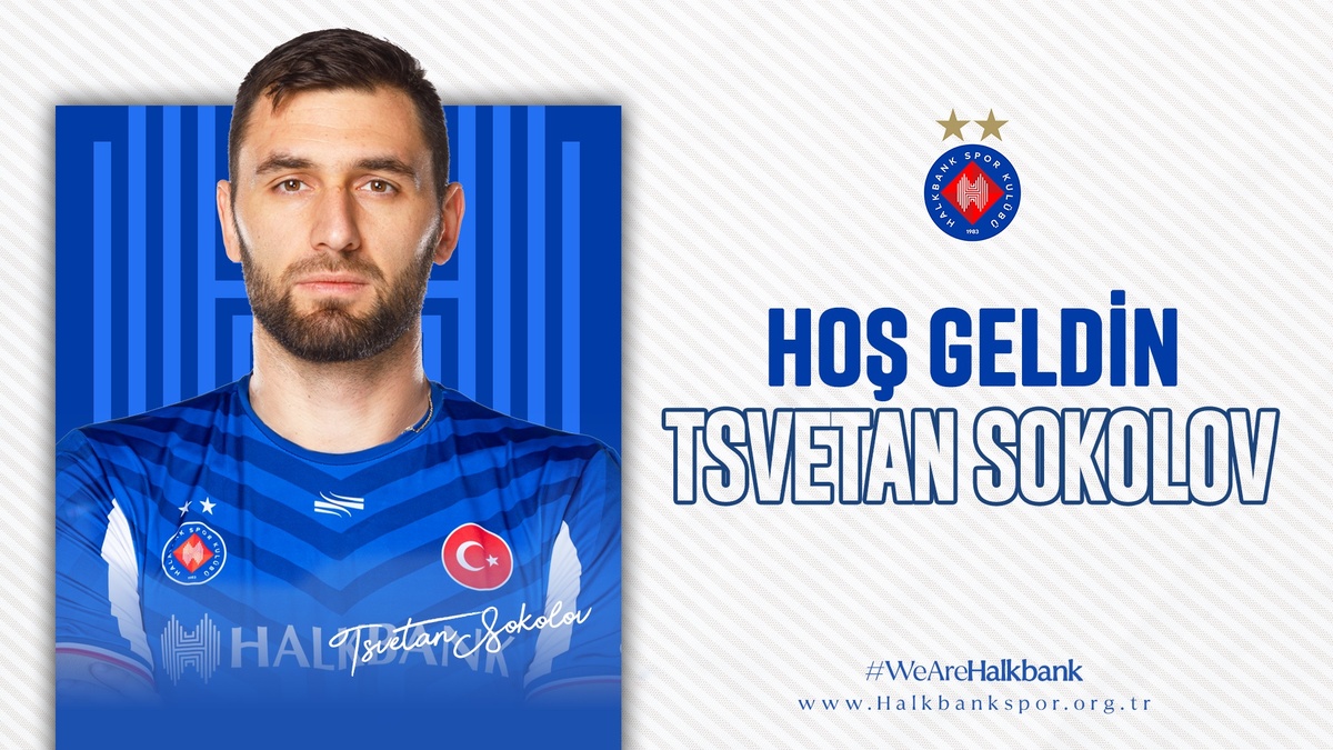Halkbank, Tsvetan Sokolov ile yeniden anlaştı