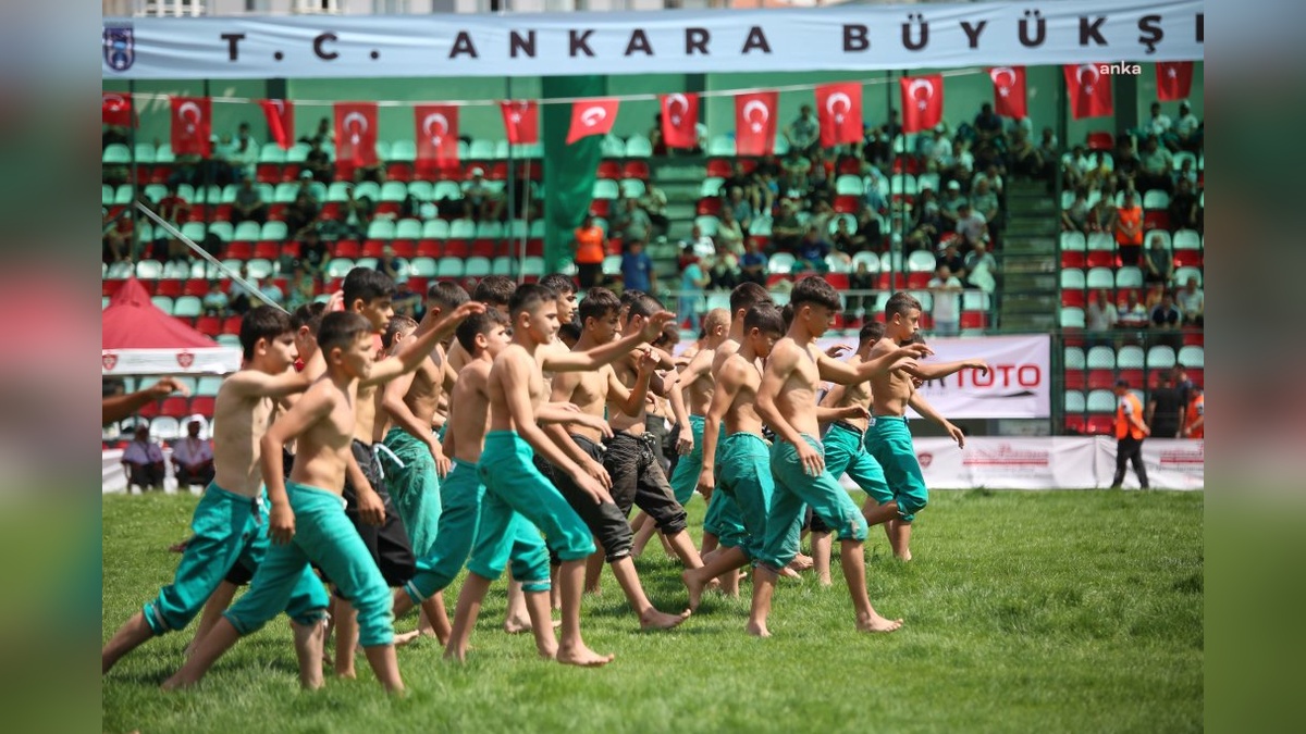 Keçiören'de 2 bin sporcuyla büyük güreş şöleni