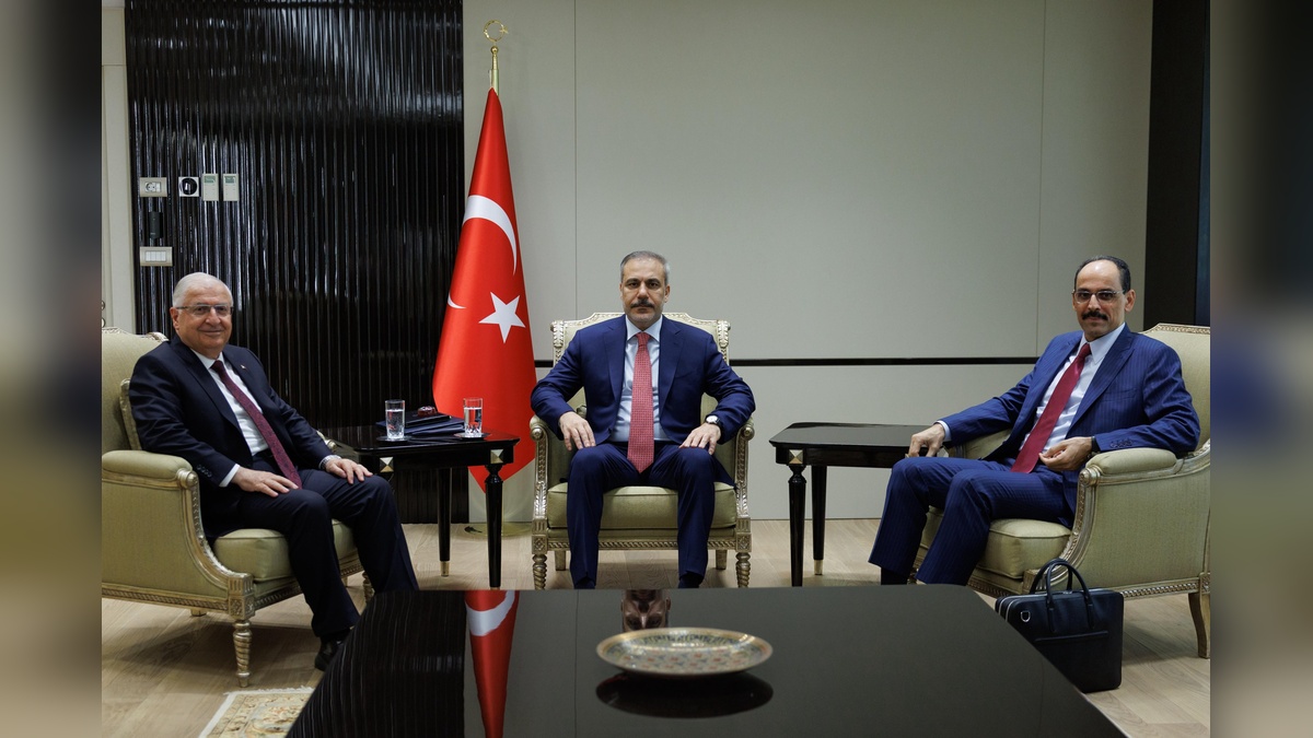 Fidan, Güler ve Kalın bir araya geldi