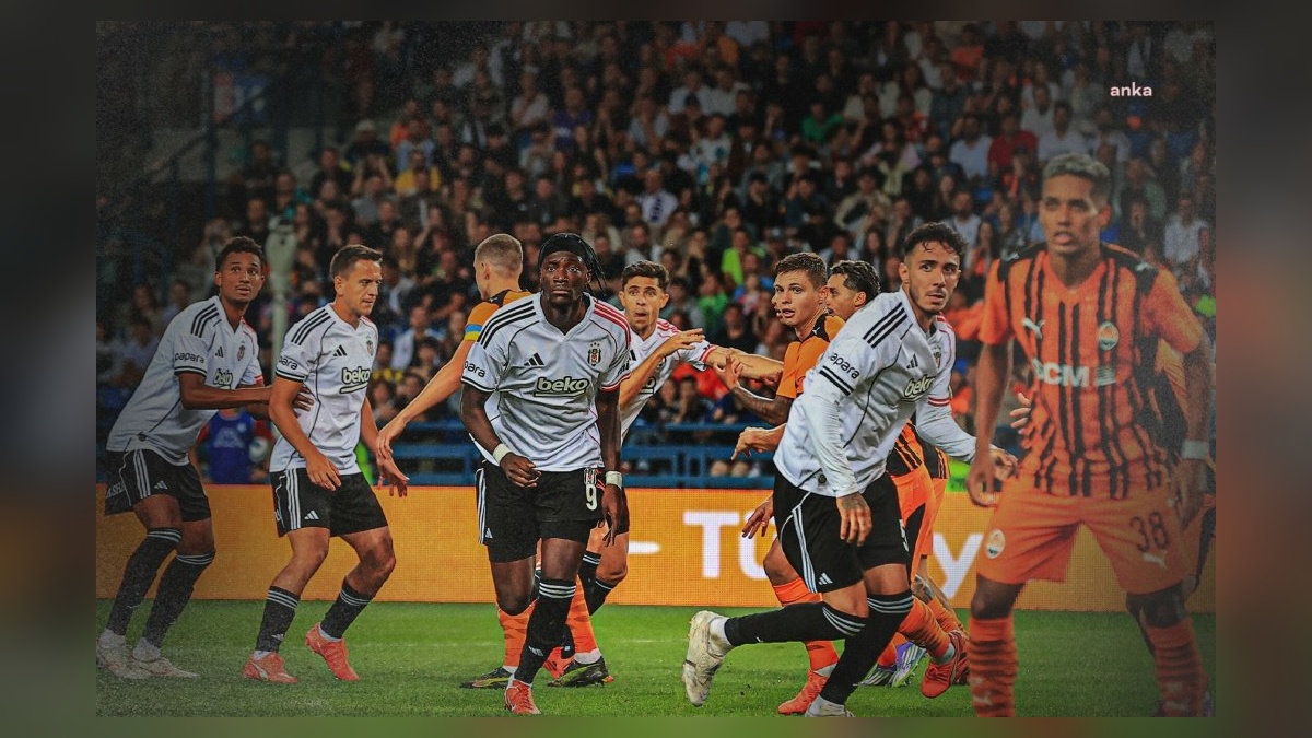 Beşiktaş, Şahtar Donetsk'e yenildi: Konferans Ligi'nde devam edecek