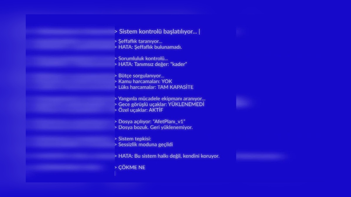 Gelecek Partisi'nden 'Sistem Çöktü' kampanyası: Orman yangınlarına müdahaledeki yetersizliğe dikkat çekildi